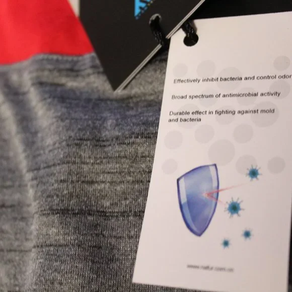 Leverwear heather grey flame red color block polo shirt Large NWT 3/$25 - Picture 13 of 13